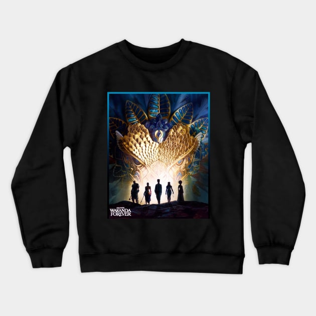 Wakanda Forever Crewneck Sweatshirt by SecretGem